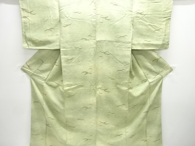 JAPANESE KIMONO / KOMON / FLORAL PLANTS